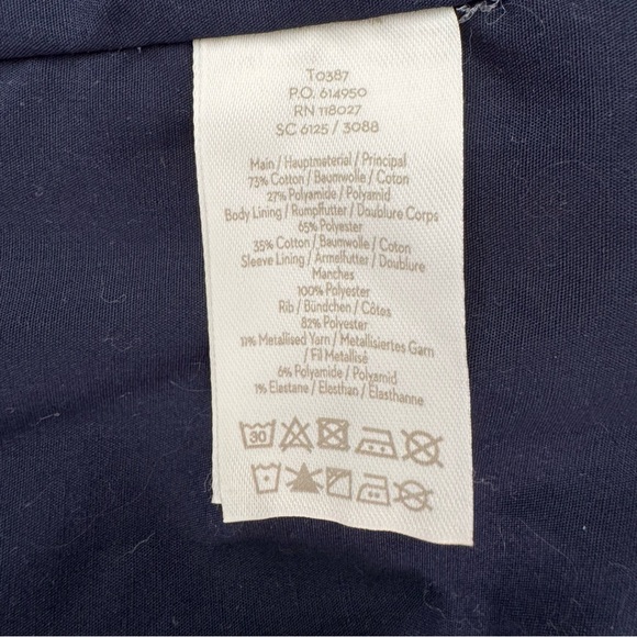 Boden Navy Jacket Women’s Size 8 - Picture 10 of 10